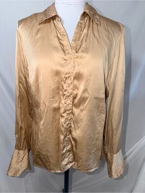 Fred David Silk button down shirt